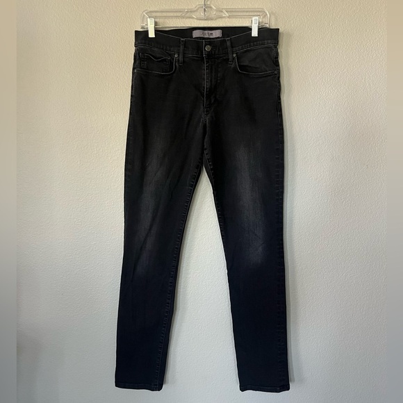 Joe’s Jeans Grayish Black Slim Straight Leg Jeans Womens Size 31/12 - Picture 1 of 13